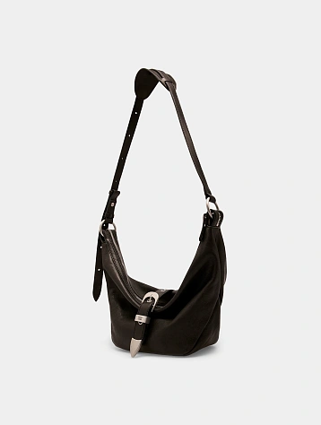 Женская сумка MARGESHERWOOD Belted Hobo Medium Black Washed