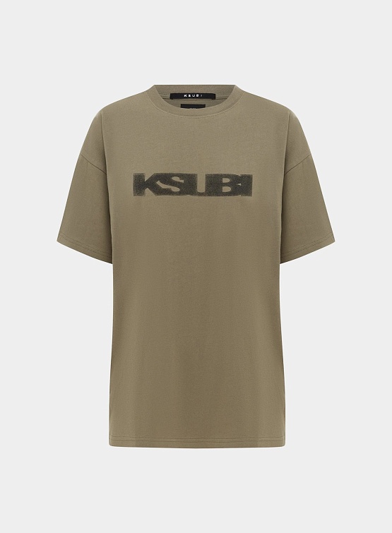 Женская футболка Ksubi Sott Static Oh G Ss Tee Khaki