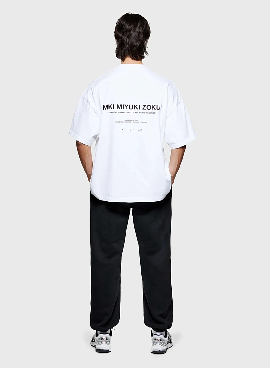 Футболка MKI MIYUKI ZOKU Design Studio White