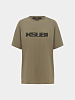 Женская футболка Ksubi Sott Static Oh G Ss Tee Khaki