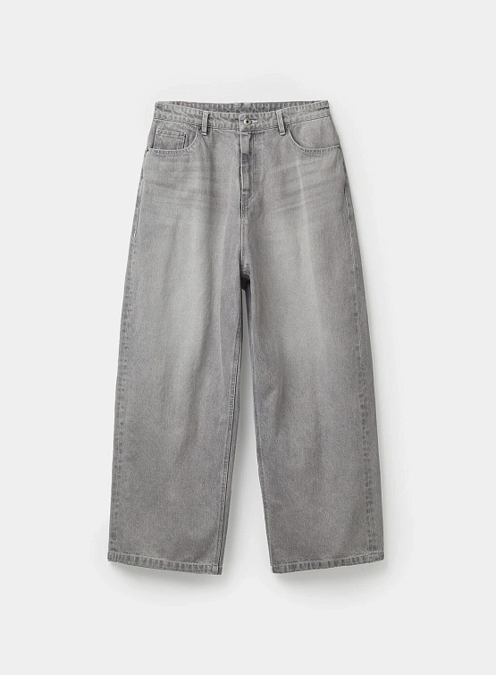 Джинсы COOR Wide-Leg Washing Ice Gray