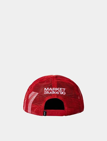 Кепка MARKET 90 DEGREES TRUCKER HAT Red