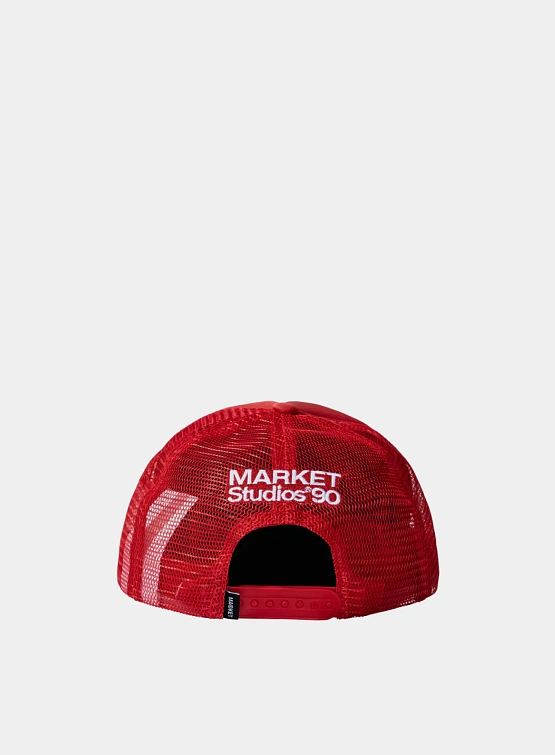 Кепка MARKET 90 DEGREES TRUCKER HAT Red