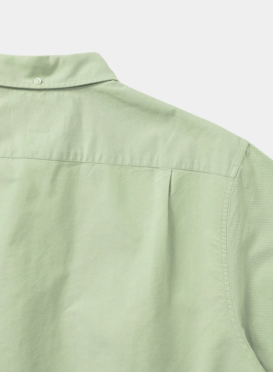 Рубашка thisisneverthat Oxford S/S Shirt Green