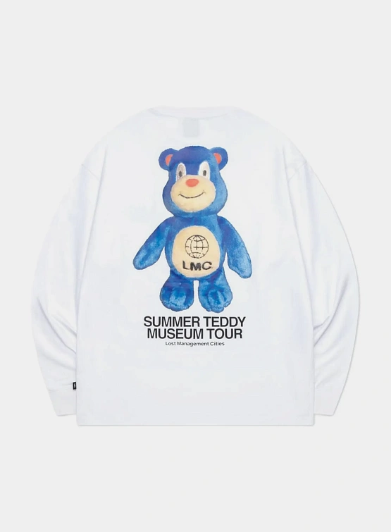 Лонгслив LMC Summer Teddy Museum Tour Long Slv White
