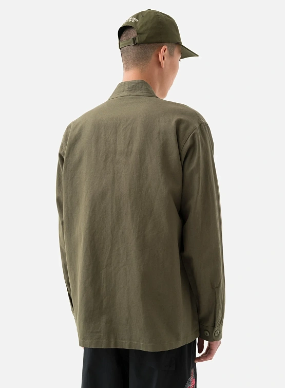 Кимоно MAHARISHI 6028 Hemp Cargo Hanten Olive