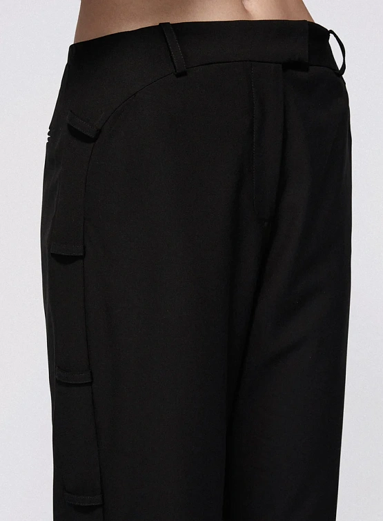 Женские брюки SRVC Serpentine Tailored Trousers Black