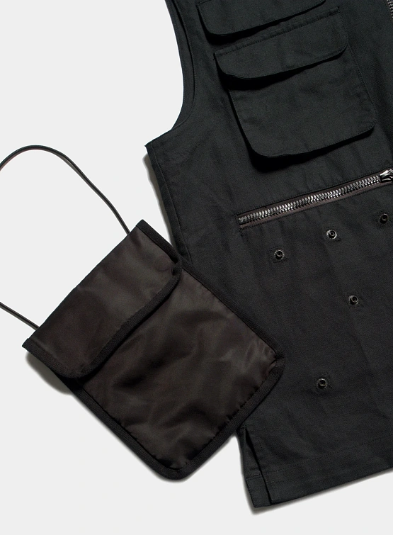 Жилет MAHARISHI 5201 Hemp Utility Vest Black