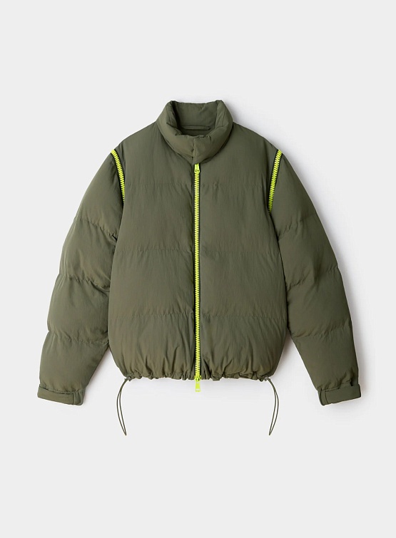 Пуховик Sunnei Down Jacket Military Green