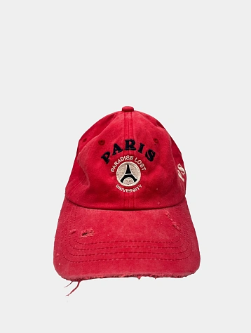 Кепка ALCHEMIST Paris Saint-Germain Aged Red