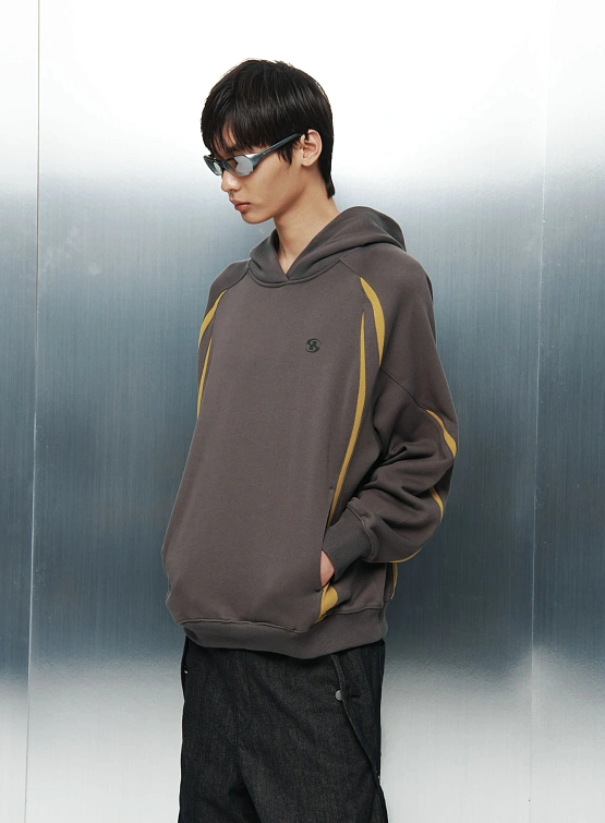 Худи SAN SAN GEAR Slash Hoodie Brown