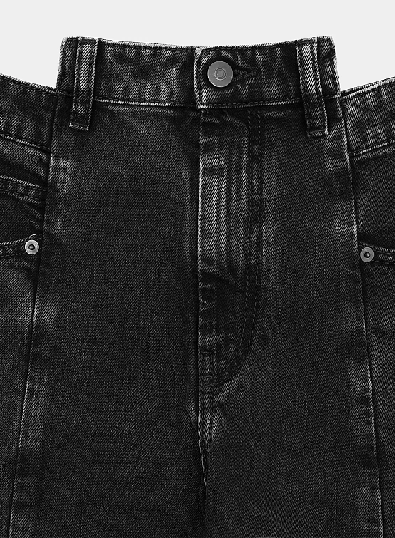 Женские джинсы Maison Margiela Cut Out Denim Black