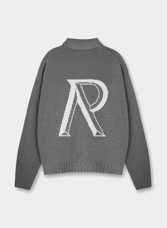 Поло Represent Clo Initial Boucle Polo Grey