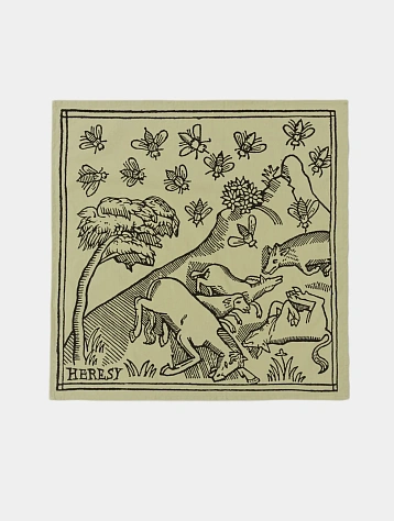 Платок Heresy Plague Scarf Green