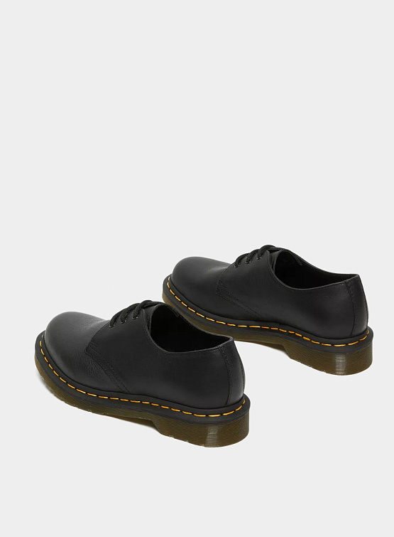 Женские полуботинки Dr. Martens 1461 Virginia Leather Oxford Black