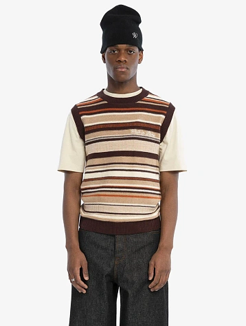 Жилет Walk In Paris Grandma Sleeveless Knit Marron