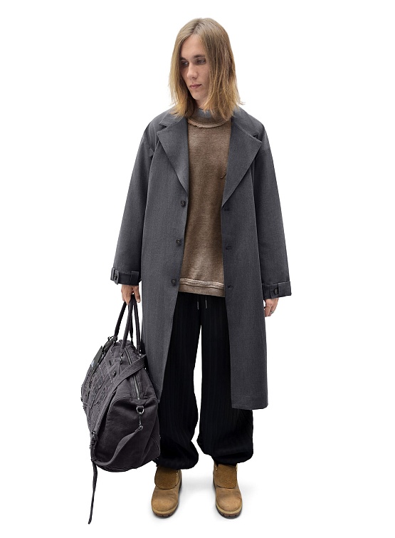 Пальто MADFRENZY Trench Grey
