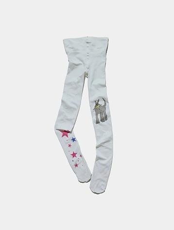 Леггинсы Siniy Vsadnik Shashka Dog Tights White/Multi