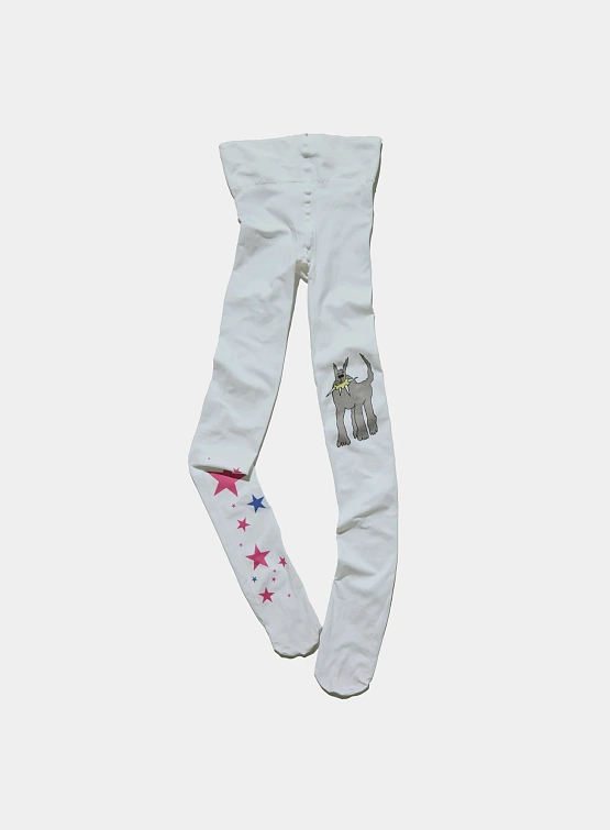 Леггинсы Siniy Vsadnik Shashka Dog Tights White/Multi