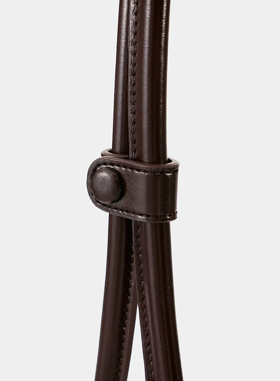 Женская сумка STAND OIL Square Low Marron