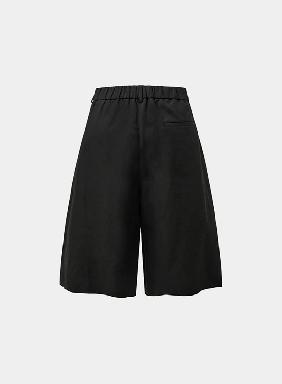 Шорты AMOMENTO Wide Bermuda Black