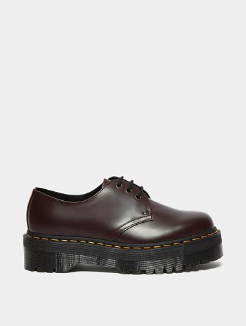 Женские полуботинки Dr. Martens 1461 Smooth Leather Burgundy