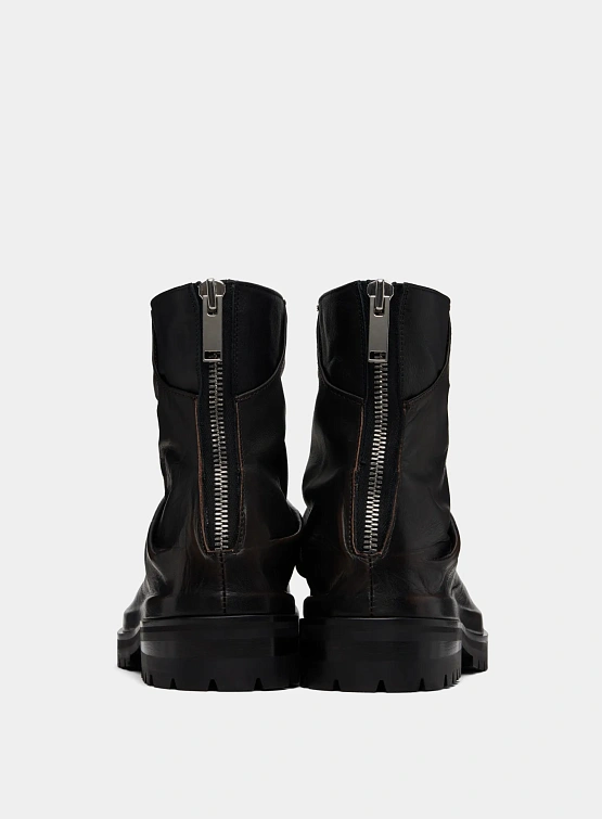 Ботинки 424 Marathon Rubb Off Leather Black/Brown