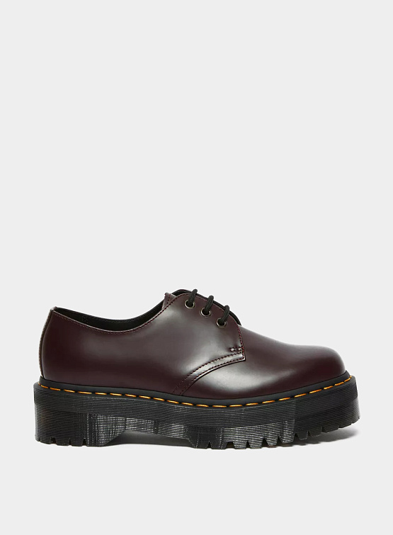 Женские полуботинки Dr. Martens 1461 Smooth Leather Burgundy