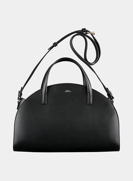 Сумка A.P.C. Demi-Lune Tote Bag Noir