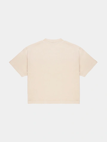 Футболка 424 Alias Cropped Cream