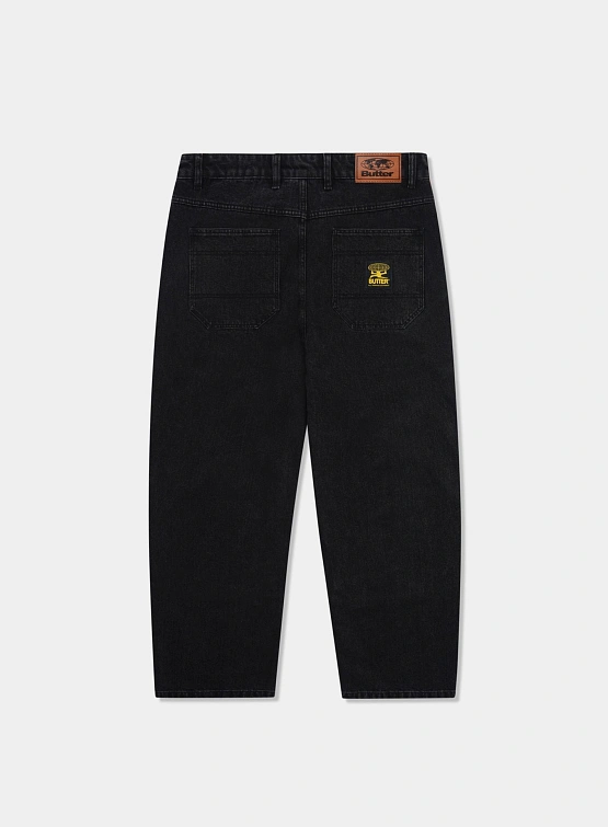 Джинсы Butter Goods Patch Pocket Denim Faded Black