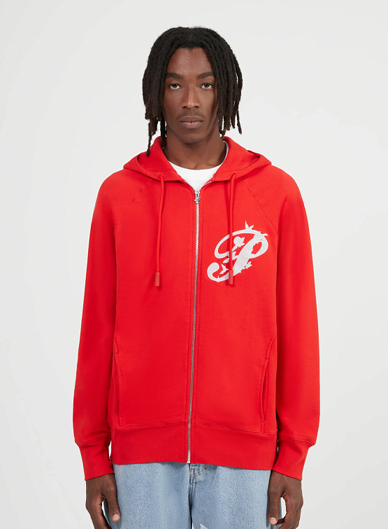 Зип-худи 3.PARADIS Kid Skateboard Zip Red