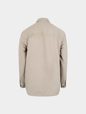 Рубашка Han Kjøbenhavn Army Overshirt Light Grey