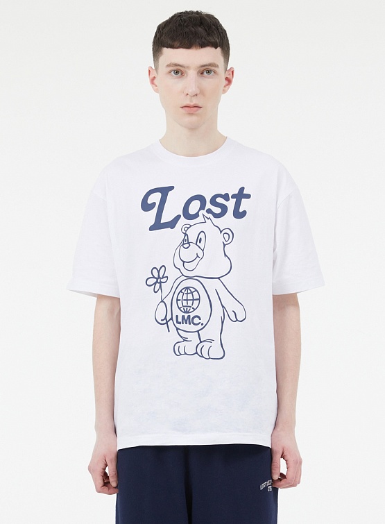 Футболка LMC Flower Bear Tee White