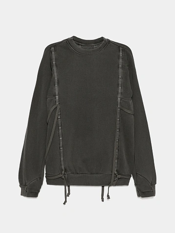 Свитшот Boris Bidjan Saberi Pull5 Dark Grey