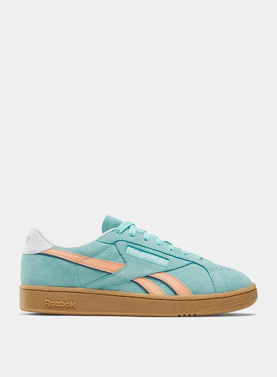 Кеды Reebok Club C Grounds UK Ai Aqua/Sunkissed Orange/Gum