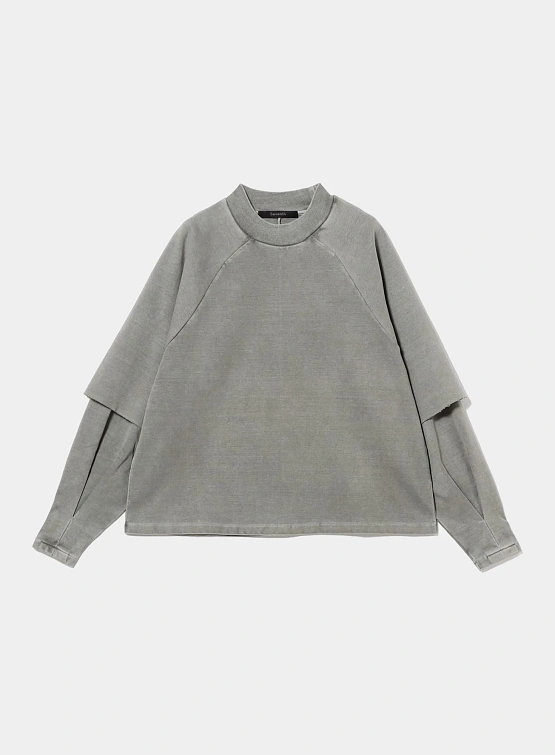 Лонгслив Seventh Raglan Layered Sage Fade