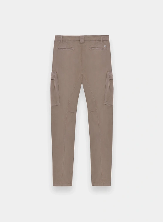 Брюки C.P. Company Stretch Sateen Ergonomic Cargo Vintage Khaki