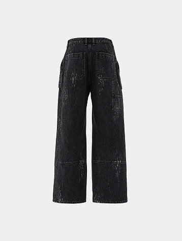 Брюки JUUN.J Denim Painter Pants Black