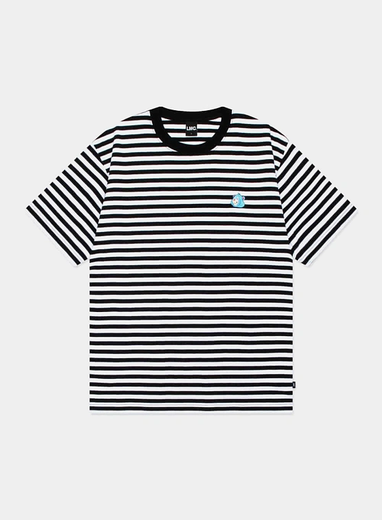 Футболка LMC Emb Bear Stripe Tee Black