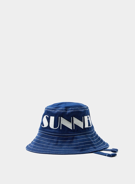 Панама Sunnei Bucket W Strings Blue