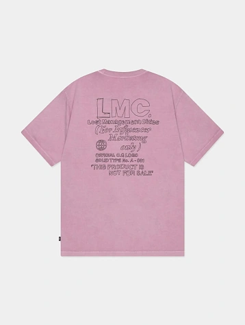 Футболка LMC Fn Doodle Tee Pink