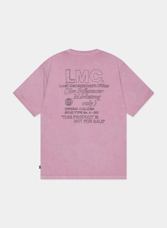 Футболка LMC Fn Doodle Tee Pink