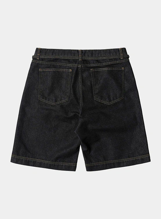 Шорты FrizmWORKS String Denim Shorts Black