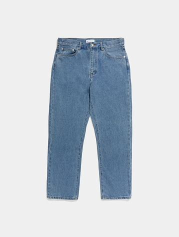 Джинсы Adsum Relaxed Fit OD Denim Bleached Washed Blue