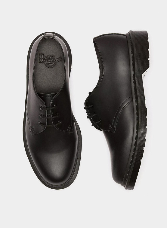 Полуботинки Dr. Martens 1461 Mono Smooth Leather Oxford