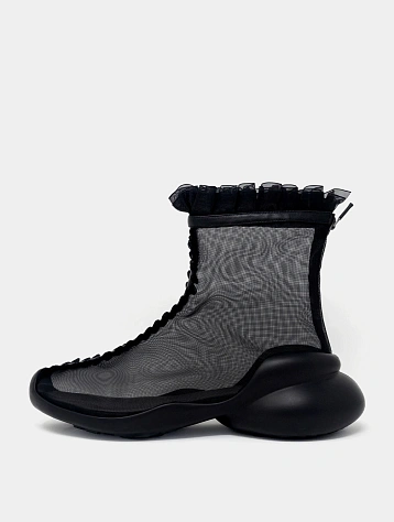 Женские сапоги Collina Strada Mesh Rufl Boots Black