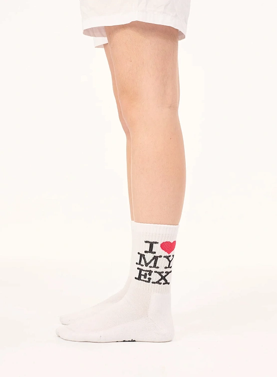 Носки Carne Bollente Ex Marks the Spot Off White