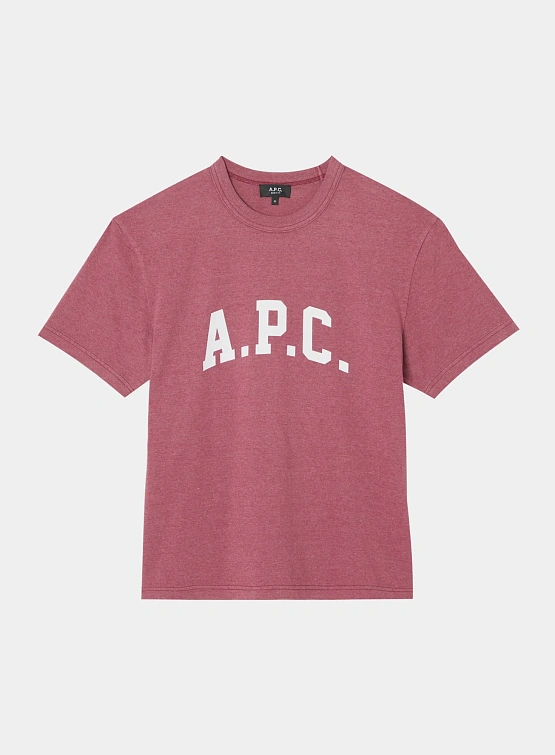 Футболка A.P.C. Marcus T-Shirt Red