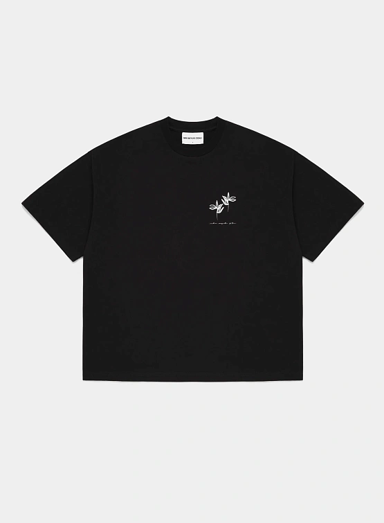 Футболка MKI MIYUKI ZOKU INK Flower Black